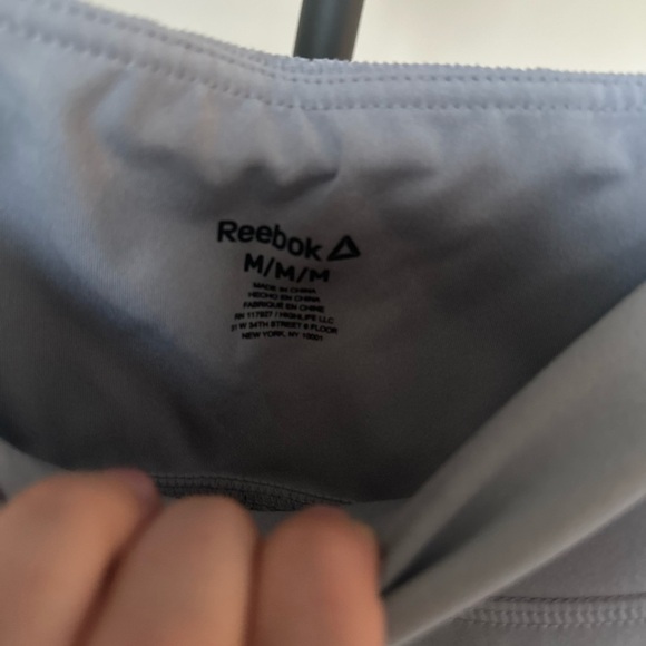 Reebok Women's Bike Shorts in Gray - Picture 5 of 5